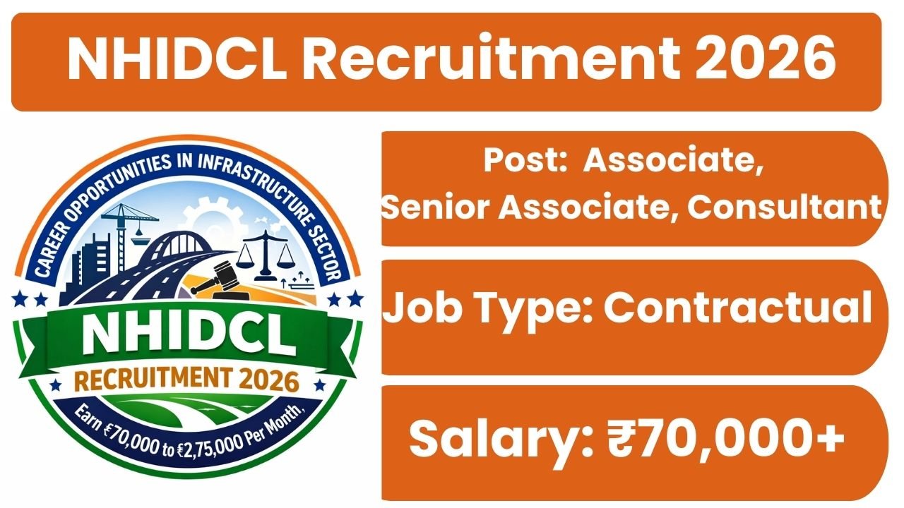 NHIDCL Recruitment 2026